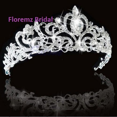 Wedding Bridal Sparkle Diamond Crown – Renting