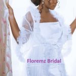 Bride Robe Embroidery White – Renting