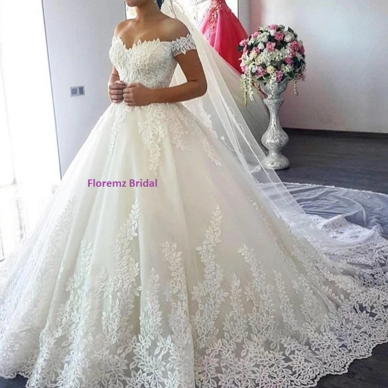 Off Shoulder Wedding Dress – Renting