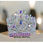 Luxury Crystal Pageant Tiara Crown - Renting