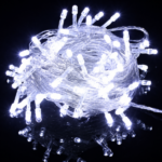 100 Bulbs Cool White LED Christmas String Lights