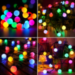 Multicolour Globe Ball LED String Lights
