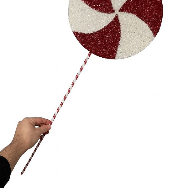 Large Decorative Christmas Lollipop Candy