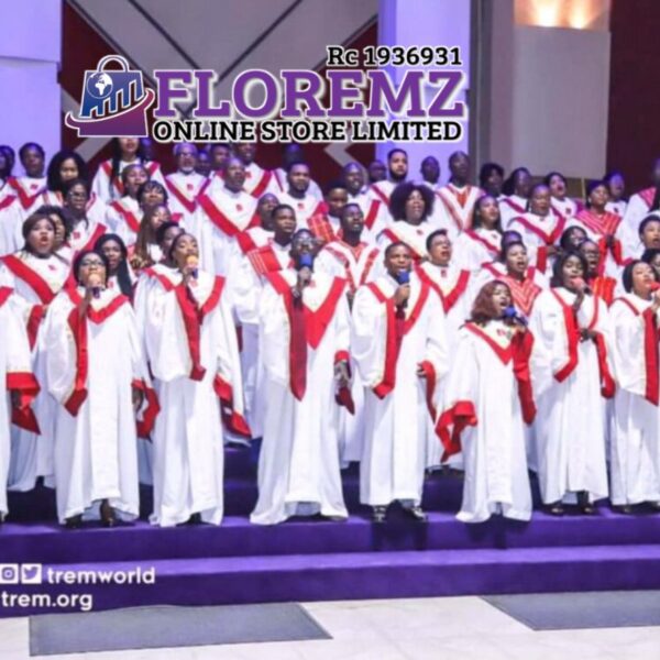 White/Red Choir Robes - Rental