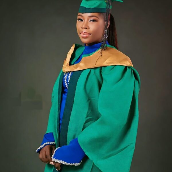 Production of Ilaro Poly Convocation / Graduation Gown for Sale