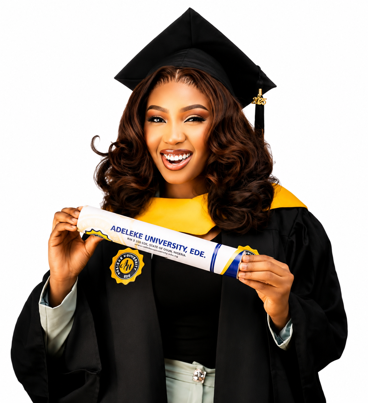 Production of Adeleke University Ede Graduation/Convocation Gown for Sale