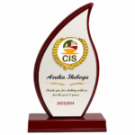 Prestige Flame Award Plaque