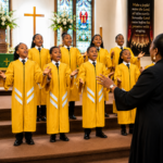 Gold Children’s Choir Robes Rental