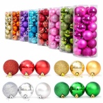 20Pcs Christmas Decoration 6cm  Balls