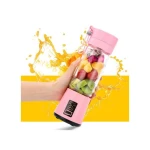 Portable Rechargeable USB Juice Blender - Pink