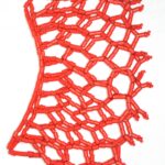 Kids Coral Beaded Chest Piece