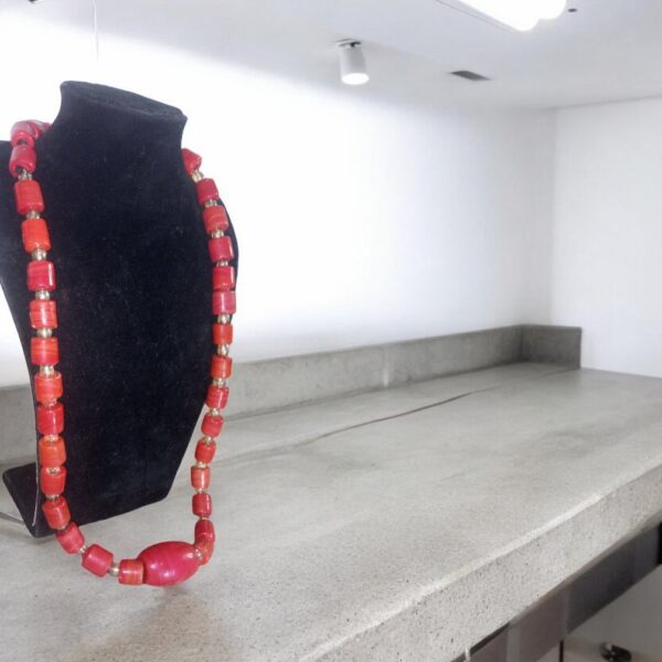 Rent Coral Beaded Necklace