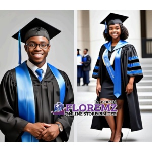 Black Graduation Gown for Rent