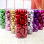 6cm Balls Decoration For Christmas Trees