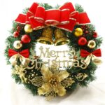 Christmas Front Door Hanging Wreath