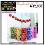 24Pcs Christmas Decoration Balls