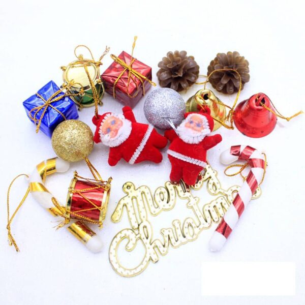 15pcs Assorted Christmas Tree Decor