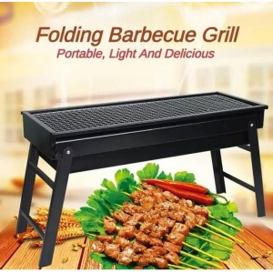 Portable BBQ Barbecue Charcoal Grill with Drawer
