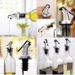 Bottle Pourer Oil Sprayer Cap Spout Liquor Dispenser