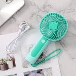 3 Gear Hand Fan With Holding Rope Design