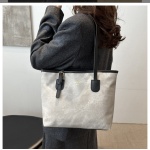 Plain Color Ruffles Leather Bag