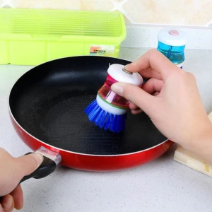 Soap Dispenser Dish Washer Brush