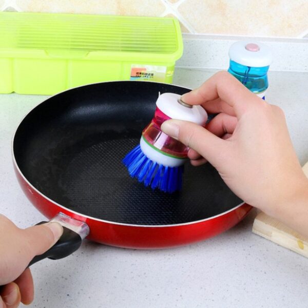 Soap Dispenser Dish Washer Brush