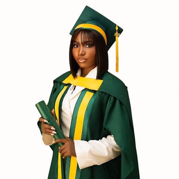 KWASU Graduation Gown for Sale – Complete Set
