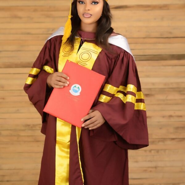Unilag Msc Convocation/Graduation Gown for Rent