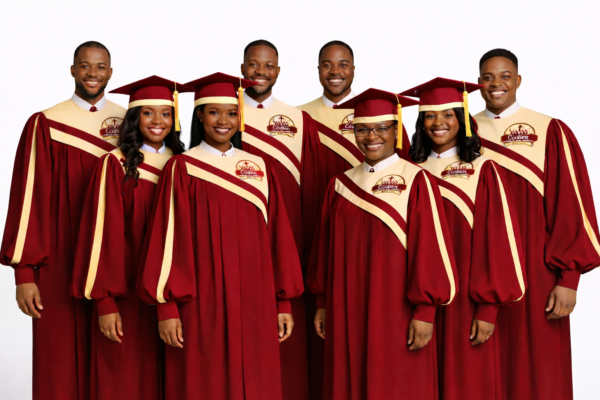 Production of Wine & Cream Choir Robe -Bulk Sale