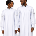 Premium Royal White Choir Robe for Rent in Lagos