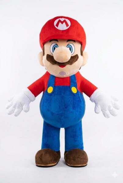 Mario Inflatable Mascot Costume for Rent in Lagos
